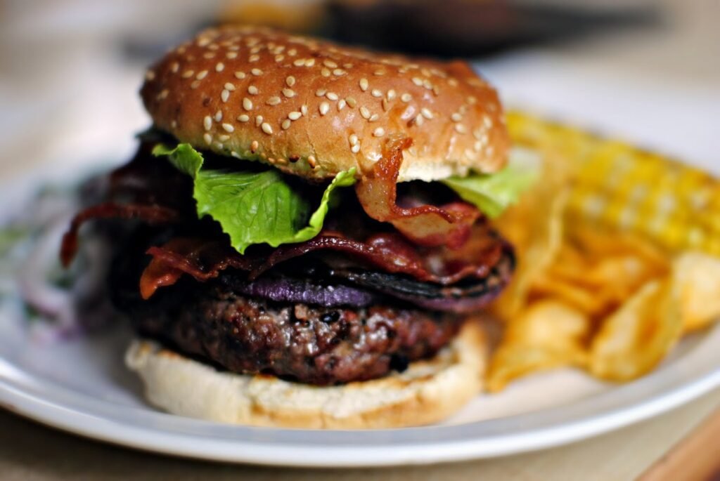 Black and Blue Burger