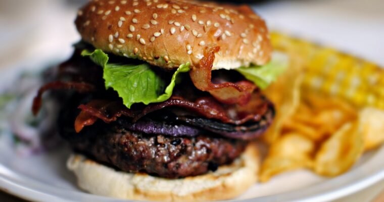 Black and Blue Burger