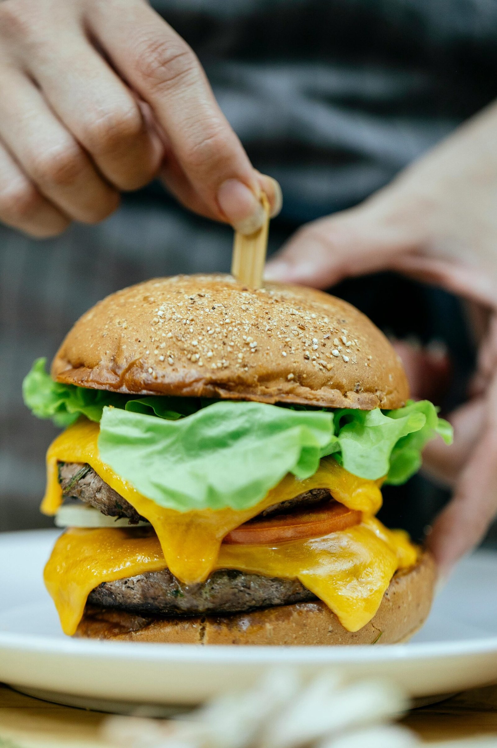 California Classic Double Cheeseburger
