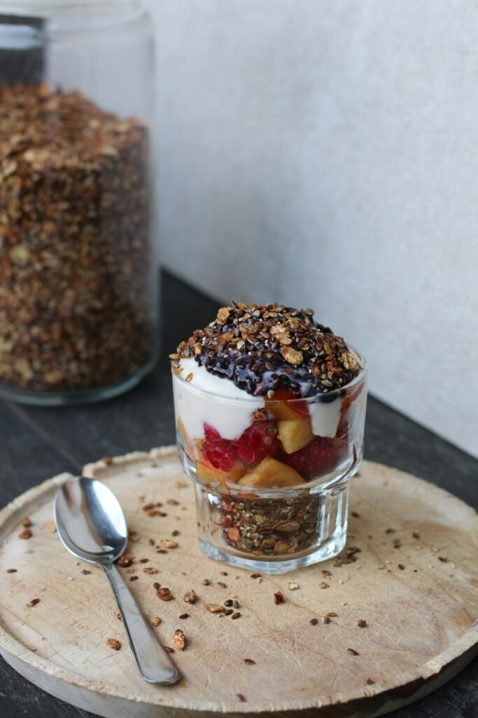 Granola and Yogurt Parfait