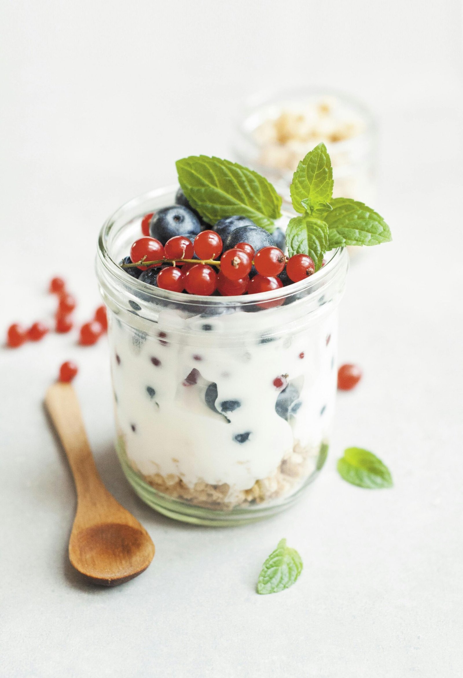 Granola and Yogurt Parfait