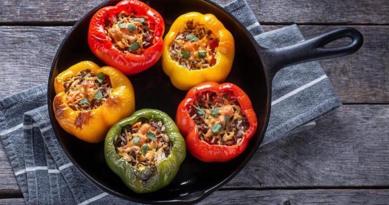 Old Fashioned Stuffed Bell Peppers Recipe