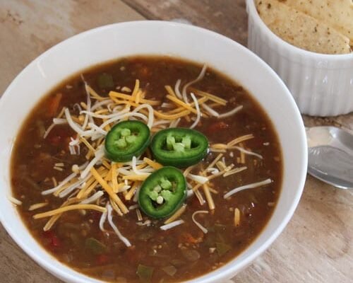 Vegetarian Green Chili Recipe