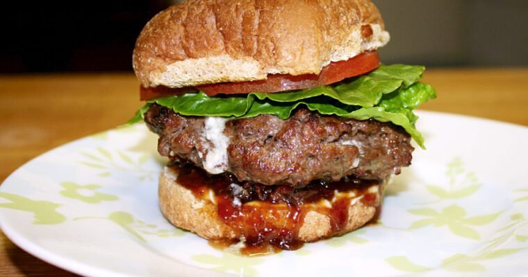 Bacon Blue Cheese Burger