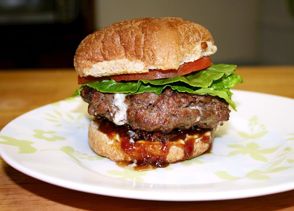 Bacon Blue Cheese Burger