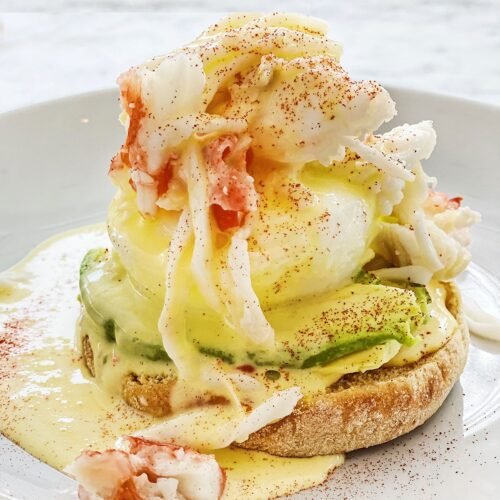 crab eggs benedict recipe