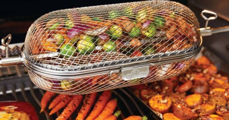 Barbecue Grill Rotisserie Baskets