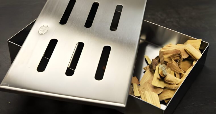 Charcoal Grill with Smoke Box