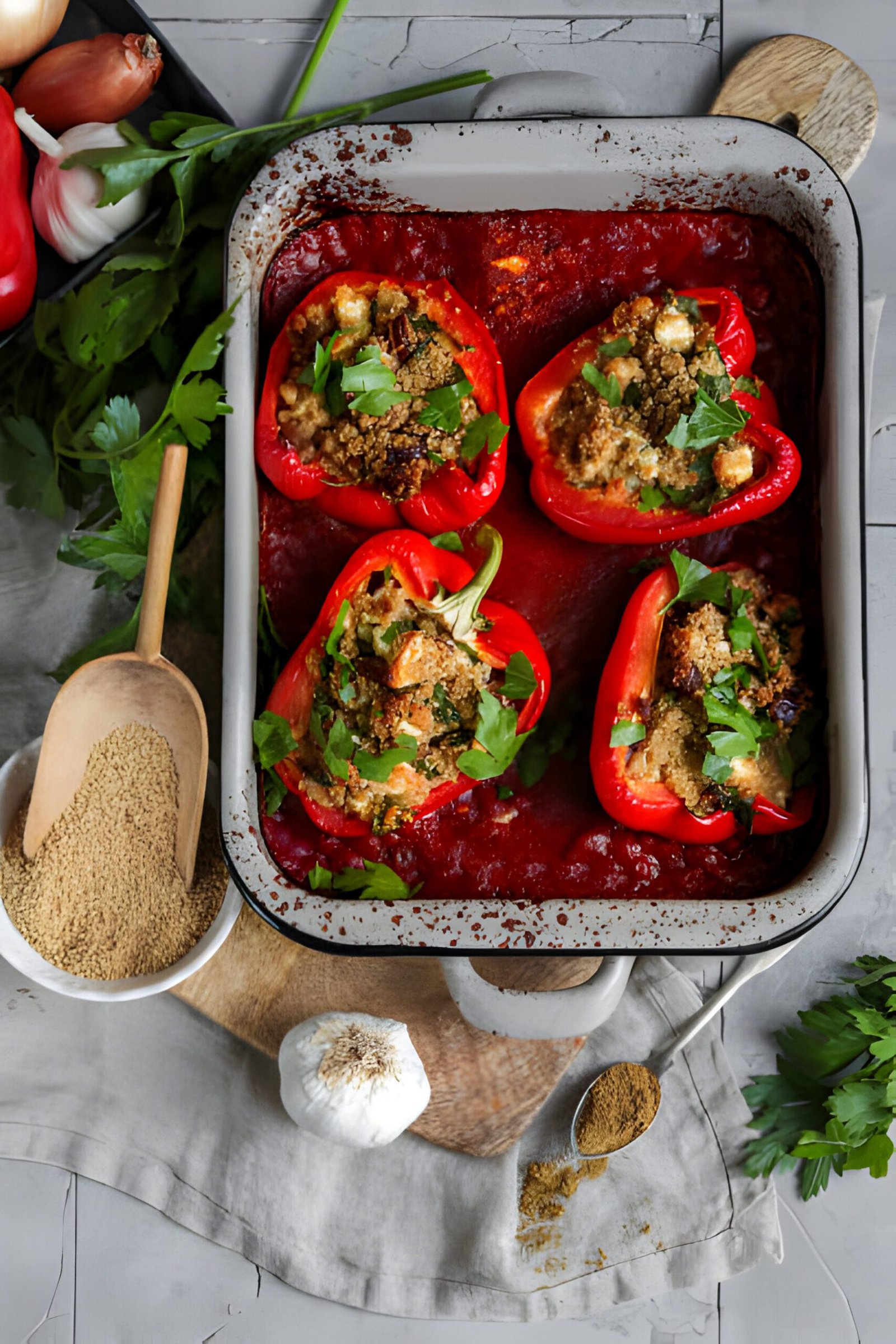 What to Eat with Stuffed Bell Peppers